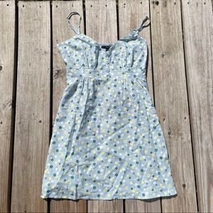 Forever 21 Floral Blue Dress